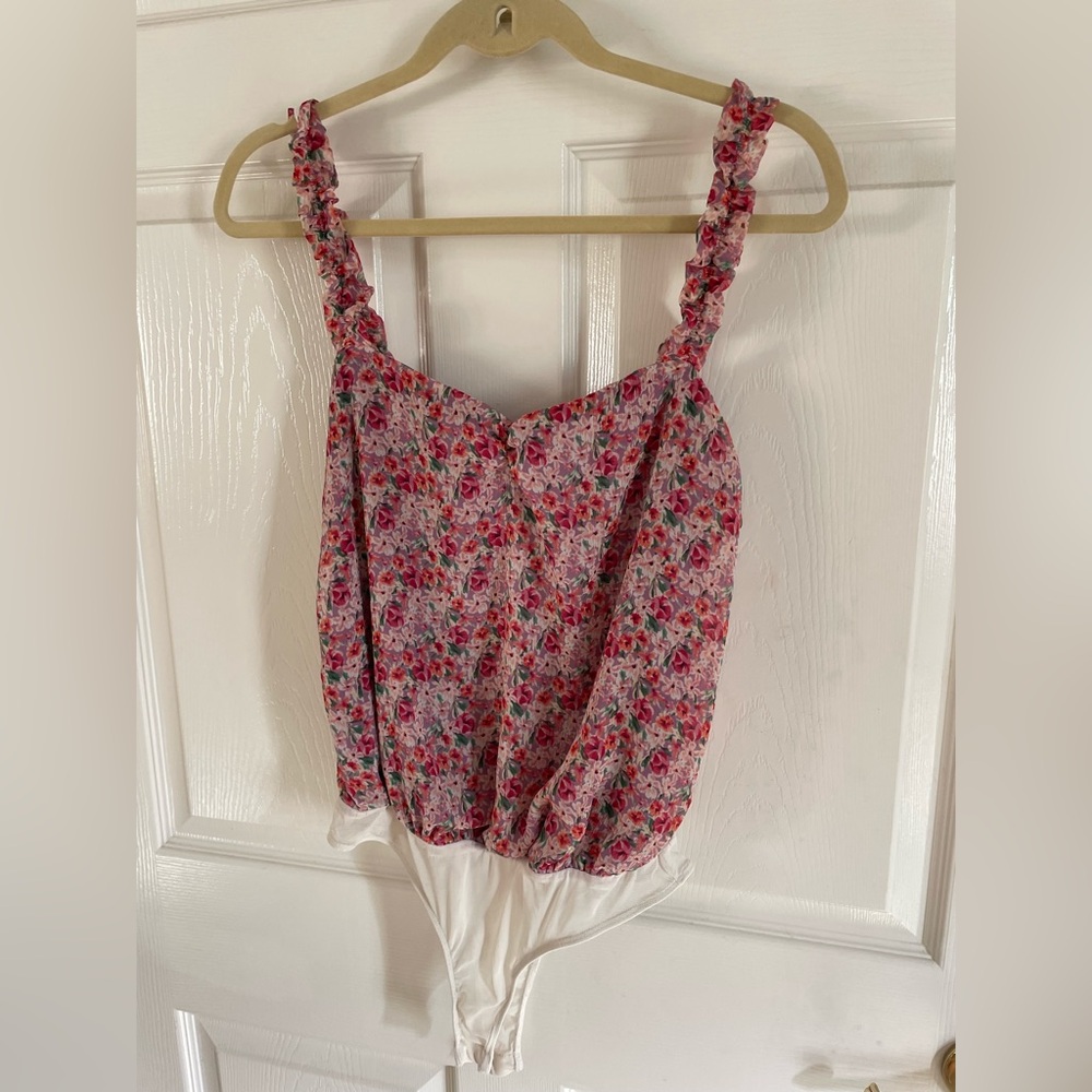 Floral Pink Women's Top